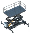 Ножничный передвижной подъемник 1000 кг, 15 м Фото в Перми