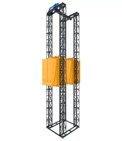 Четырехмачтовый подъемник - 1000 кг, 24 м Фото в Перми