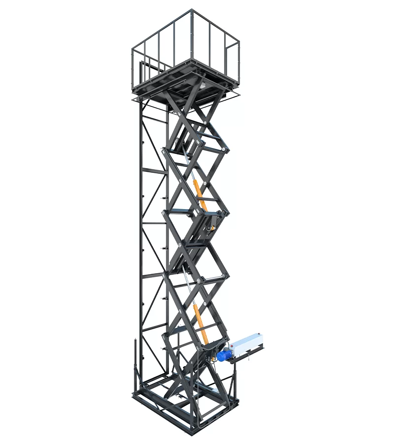 Стационарный ножничный подъемник 4000 кг Фото 