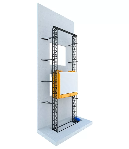 Двухмачтовый подъемник 1000 кг, 21 м Фото в Перми