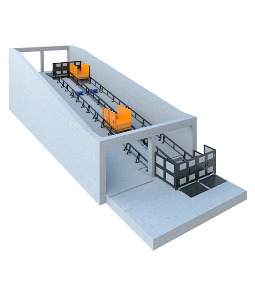 Наклонный грузовой подъемник 1500 кг Фото в Перми