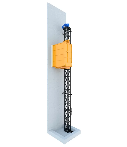 Одномачтовый подъемник 500 кг, 15 м Фото в Перми